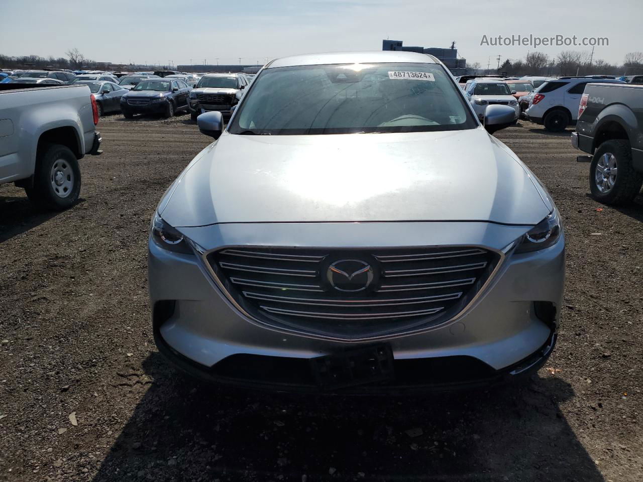 2018 Mazda Cx-9 Touring Silver vin: JM3TCBCY0J0226677