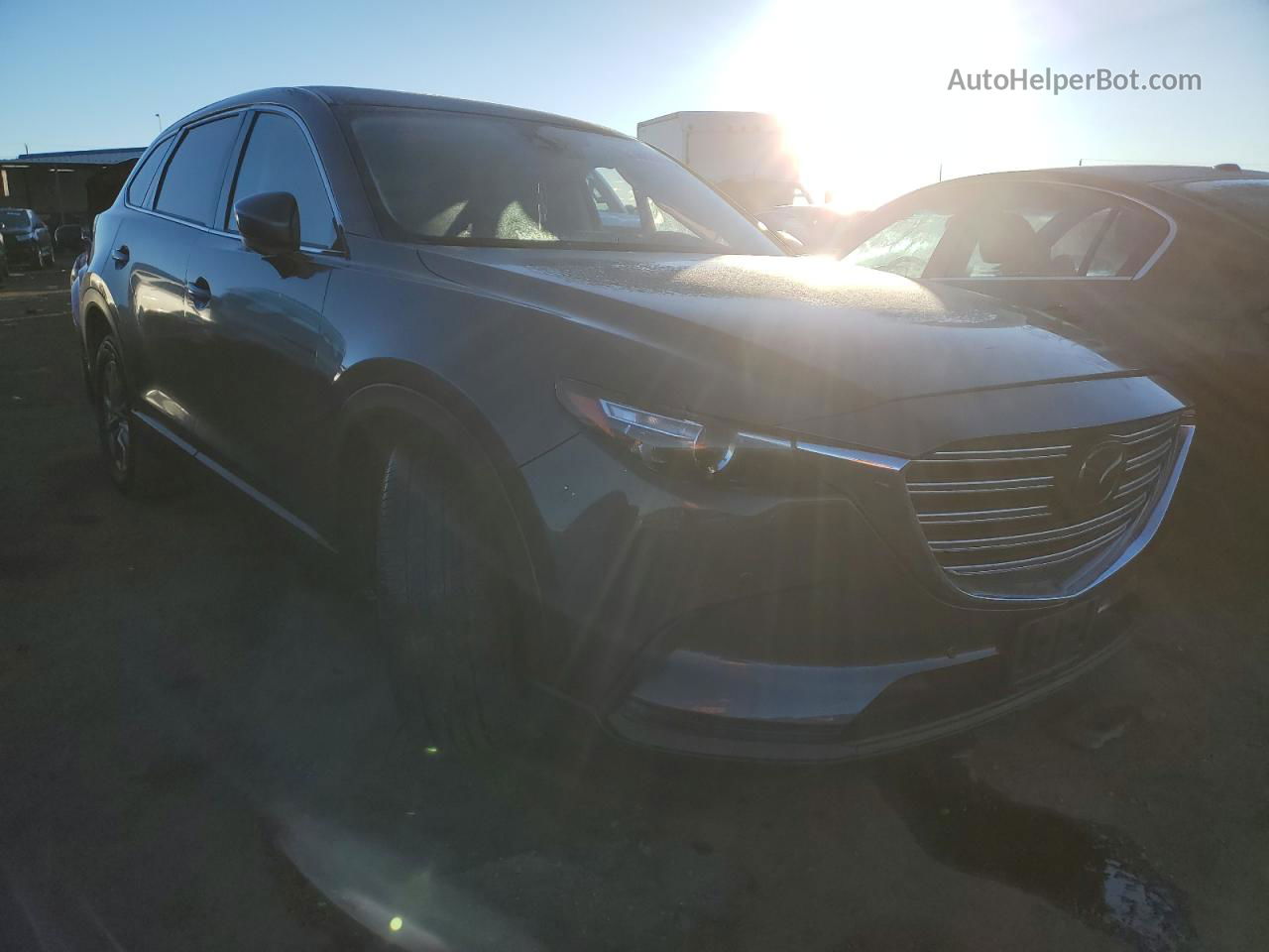 2018 Mazda Cx-9 Touring Gray vin: JM3TCBCY0J0228235