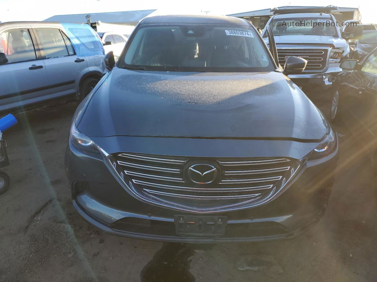 2018 Mazda Cx-9 Touring Gray vin: JM3TCBCY0J0228235