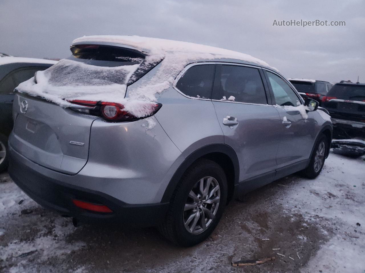 2018 Mazda Cx-9 Touring Silver vin: JM3TCBCY0J0231748