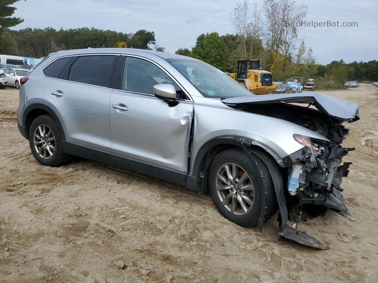 2018 Mazda Cx-9 Touring Gray vin: JM3TCBCY1J0226719