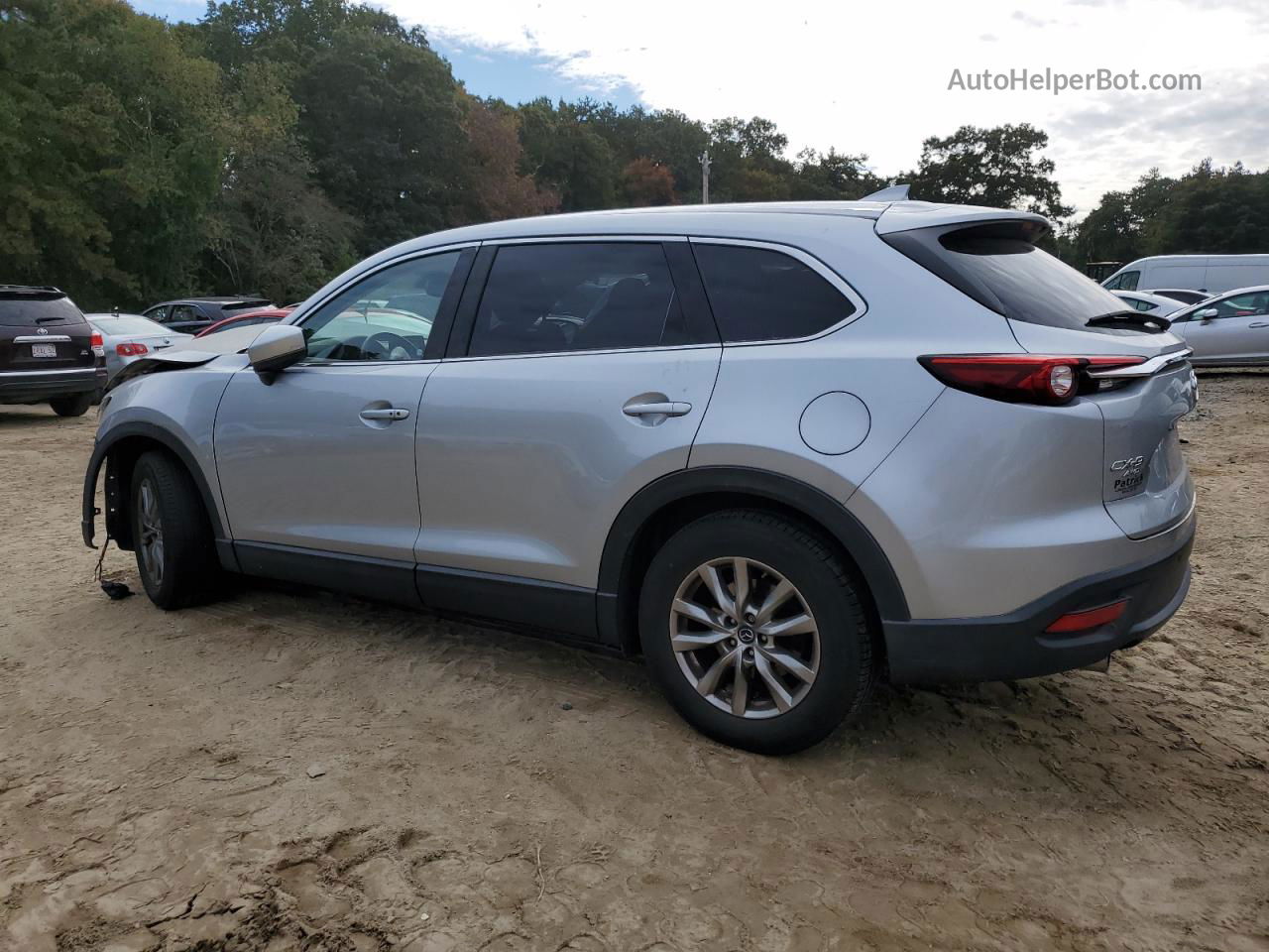 2018 Mazda Cx-9 Touring Gray vin: JM3TCBCY1J0226719