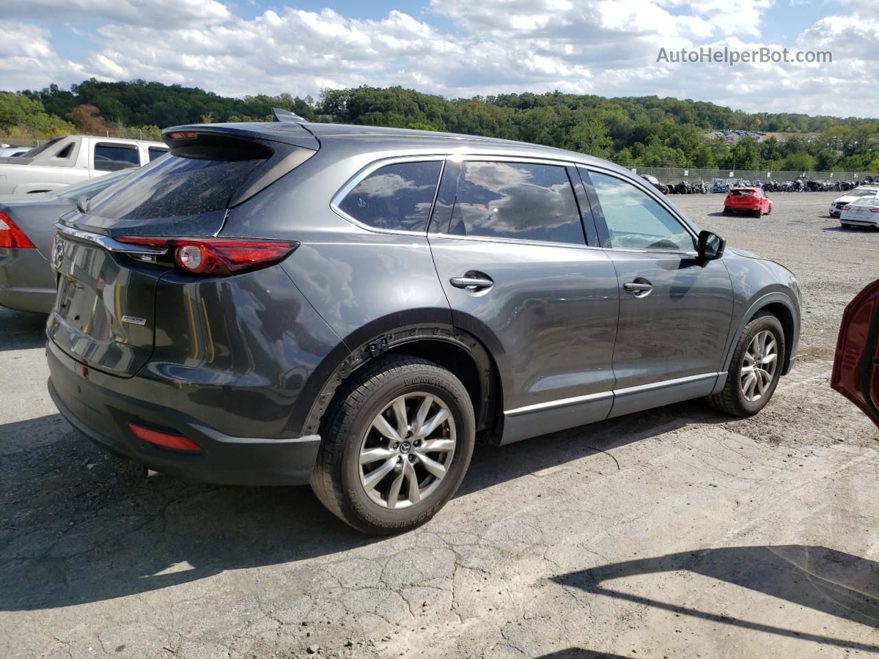 2018 Mazda Cx-9 Touring Серый vin: JM3TCBCY1J0231886