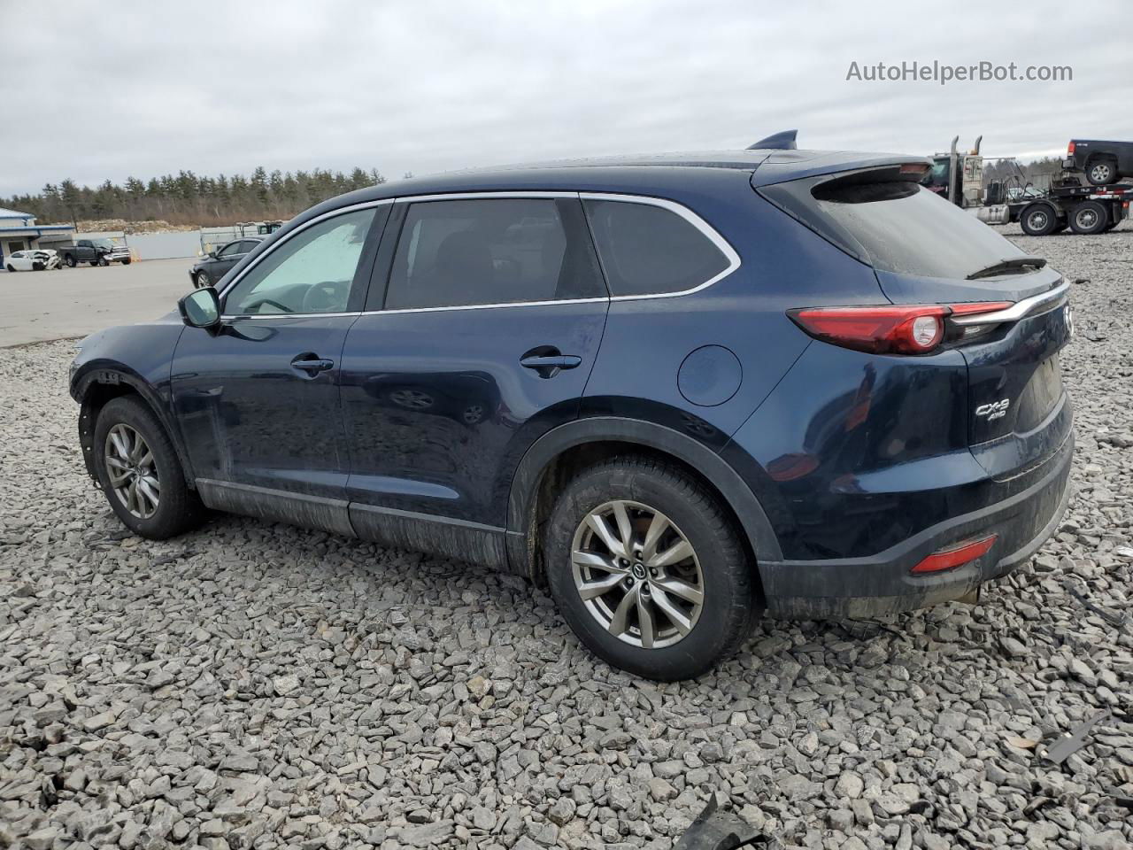 2018 Mazda Cx-9 Touring Blue vin: JM3TCBCY1J0232049