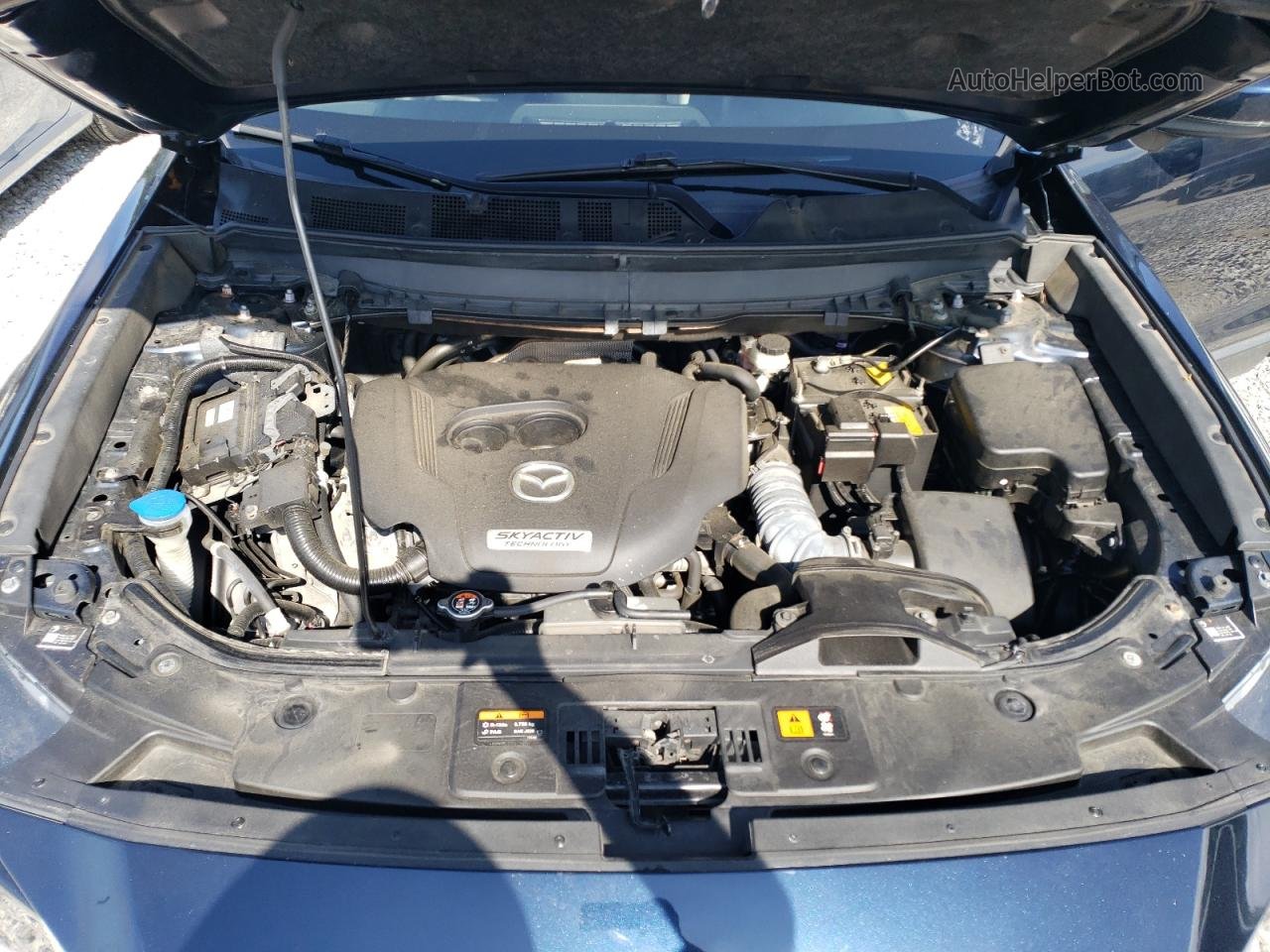 2018 Mazda Cx-9 Touring Blue vin: JM3TCBCY2J0205877