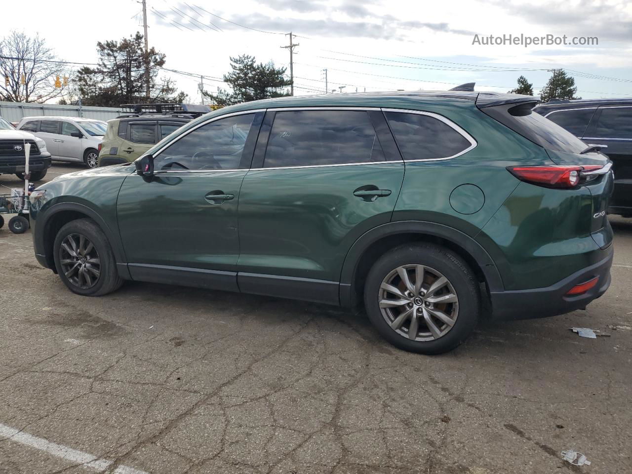 2018 Mazda Cx-9 Touring Зеленый vin: JM3TCBCY2J0212019