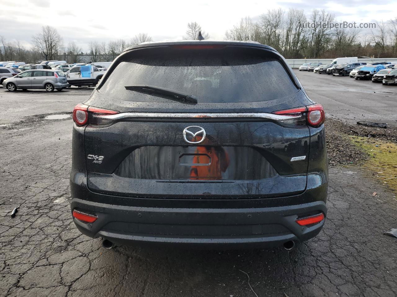 2018 Mazda Cx-9 Touring Black vin: JM3TCBCY2J0215356