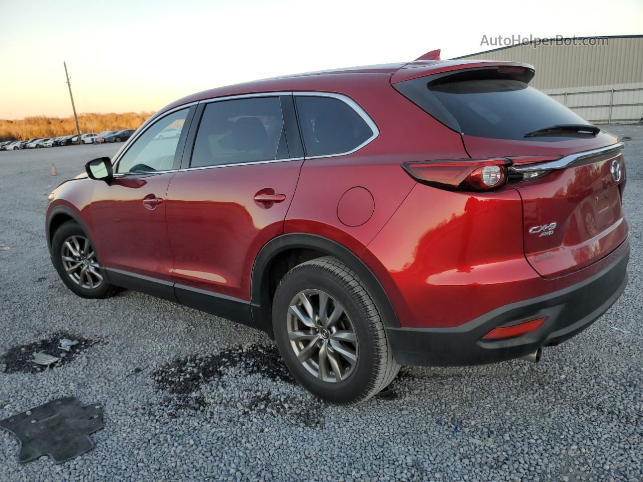 2018 Mazda Cx-9 Touring Burgundy vin: JM3TCBCY2J0229628