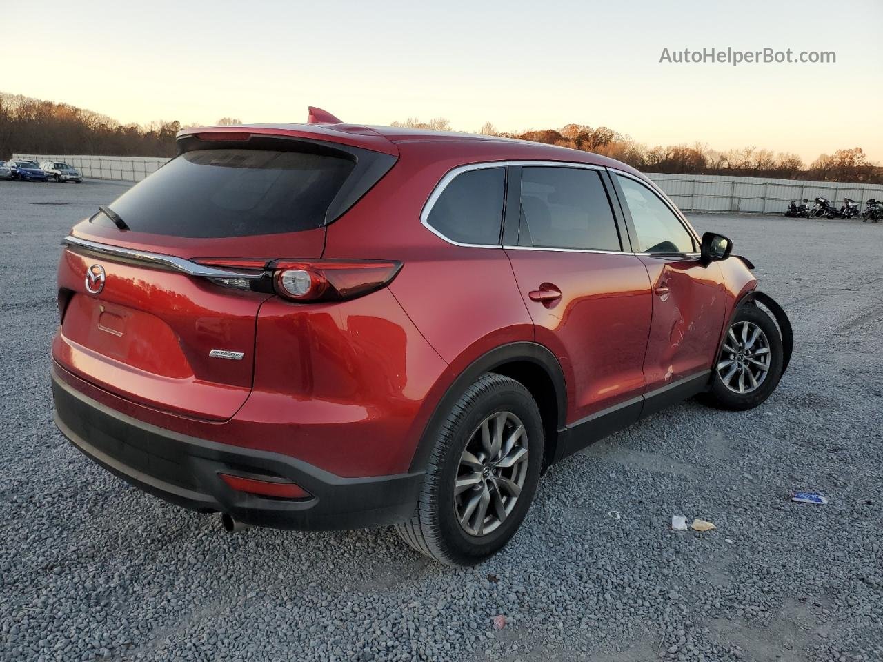 2018 Mazda Cx-9 Touring Бордовый vin: JM3TCBCY2J0229628