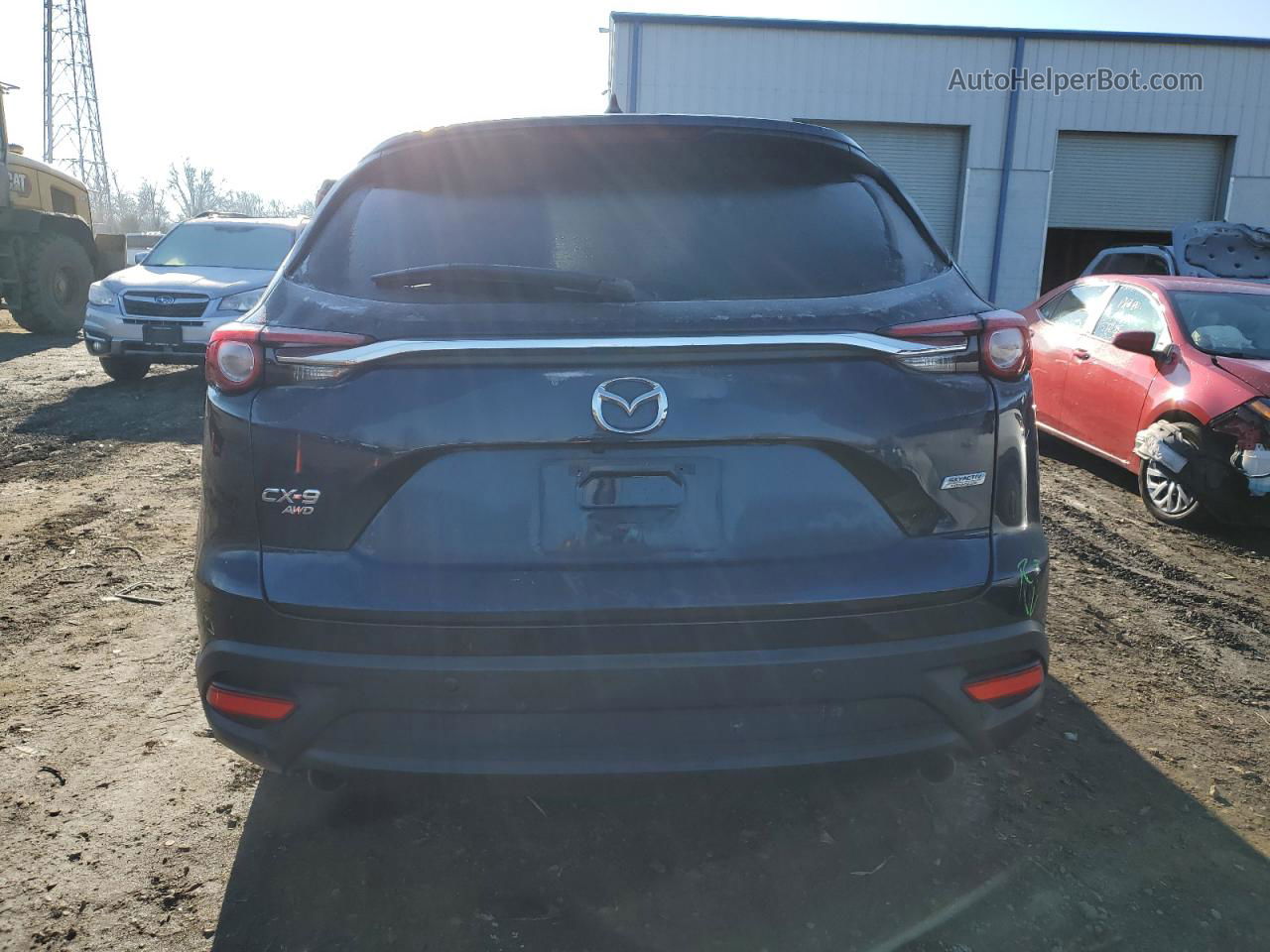 2018 Mazda Cx-9 Touring Blue vin: JM3TCBCY2J0235221