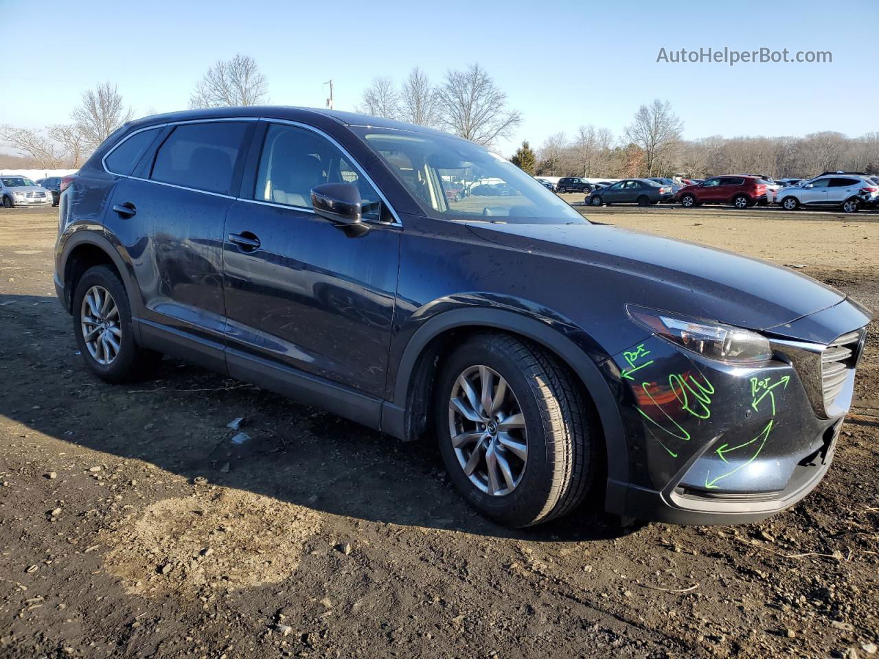 2018 Mazda Cx-9 Touring Синий vin: JM3TCBCY2J0235221