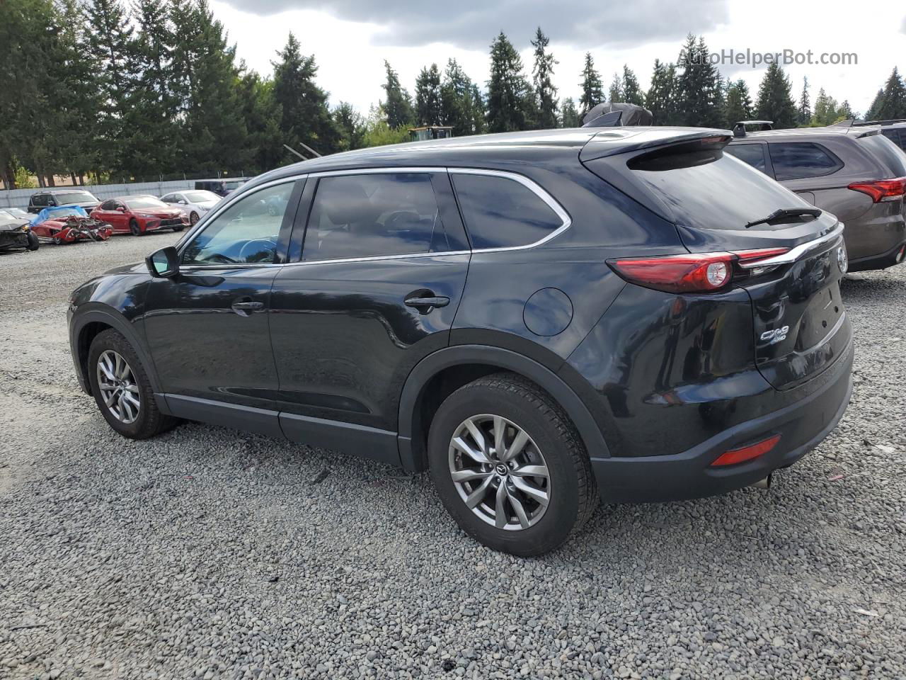 2018 Mazda Cx-9 Touring Black vin: JM3TCBCY3J0208254