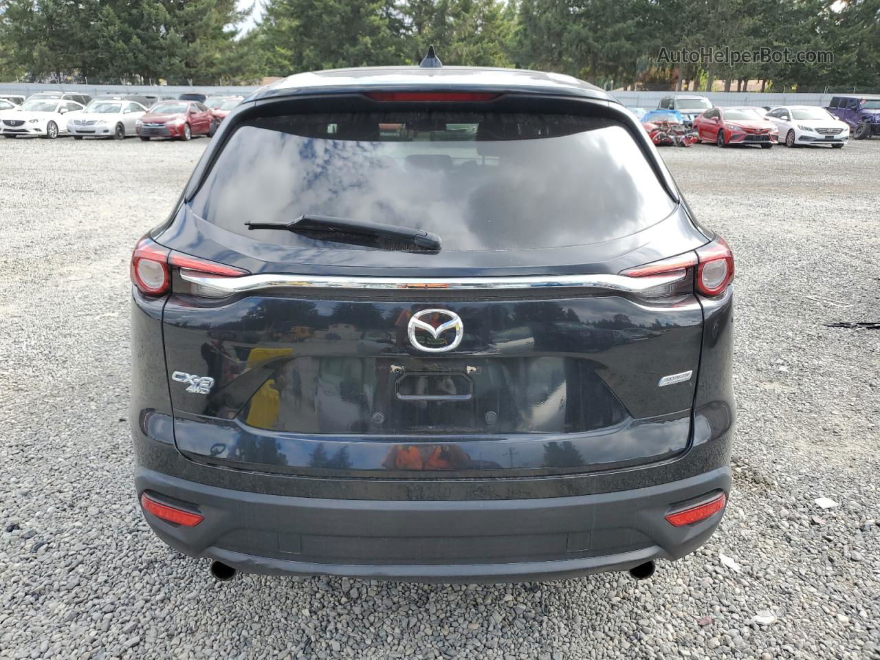 2018 Mazda Cx-9 Touring Black vin: JM3TCBCY3J0208254