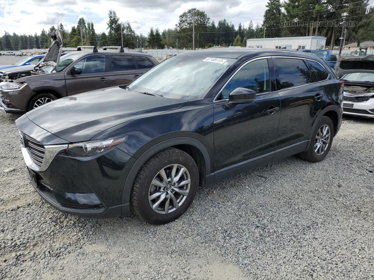 2018 Mazda Cx-9 Touring Black vin: JM3TCBCY3J0208254