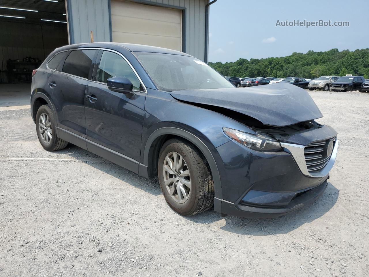 2018 Mazda Cx-9 Touring Blue vin: JM3TCBCY3J0211493