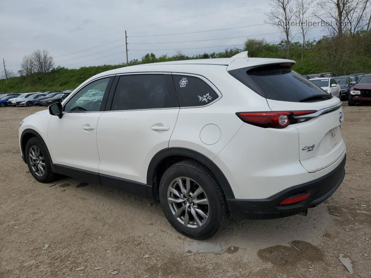 2018 Mazda Cx-9 Touring Белый vin: JM3TCBCY3J0213759