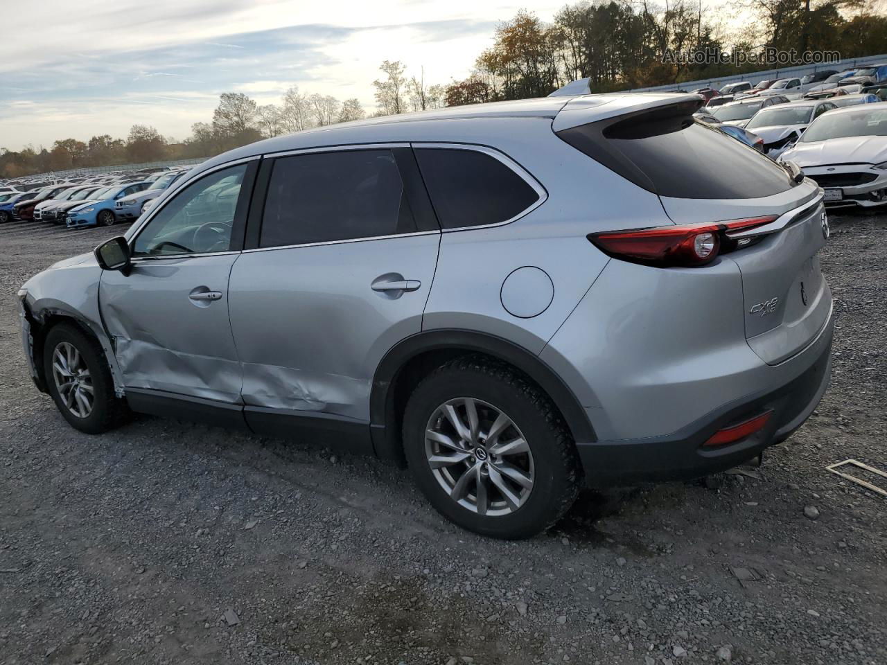 2018 Mazda Cx-9 Touring Silver vin: JM3TCBCY3J0216404