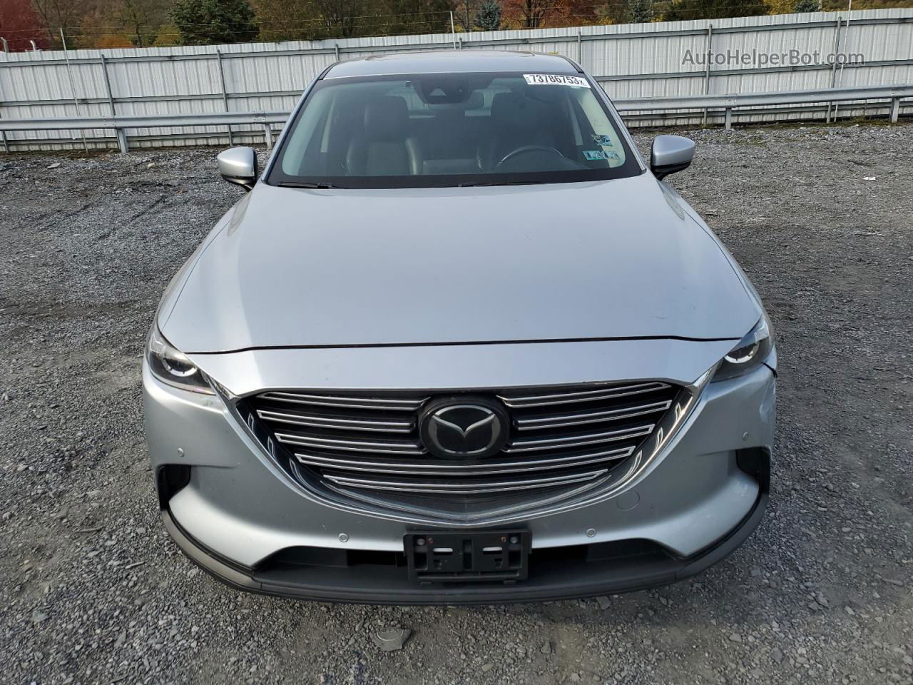 2018 Mazda Cx-9 Touring Silver vin: JM3TCBCY3J0216404