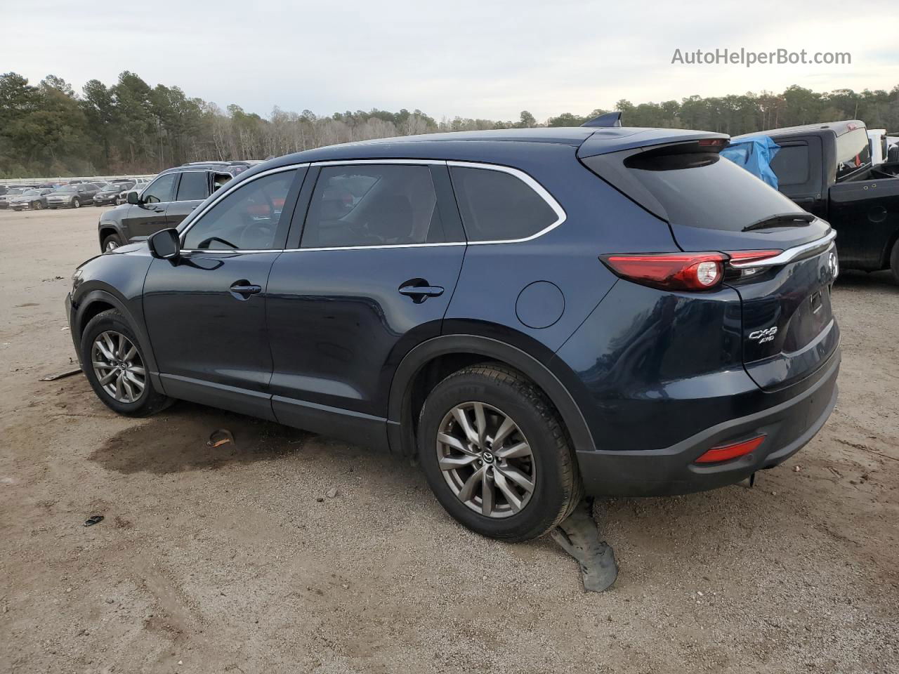 2018 Mazda Cx-9 Touring Gray vin: JM3TCBCY3J0220064