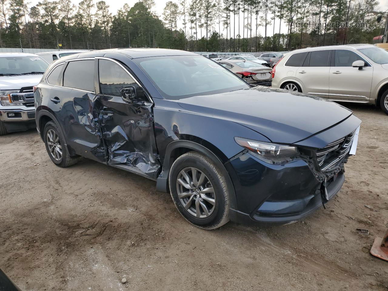 2018 Mazda Cx-9 Touring Gray vin: JM3TCBCY3J0220064