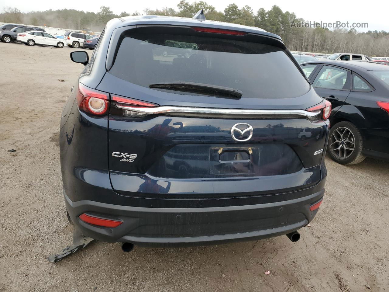 2018 Mazda Cx-9 Touring Gray vin: JM3TCBCY3J0220064