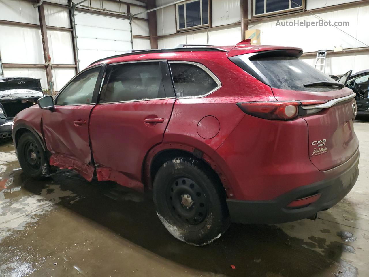 2018 Mazda Cx-9 Touring Red vin: JM3TCBCY3J0226379