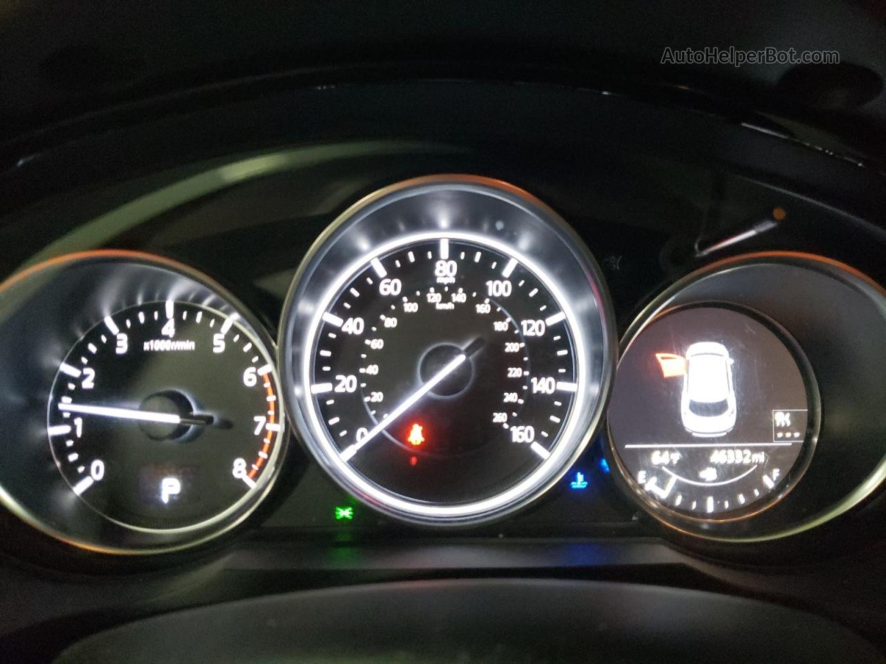 2018 Mazda Cx-9 Touring Серебряный vin: JM3TCBCY3J0237110