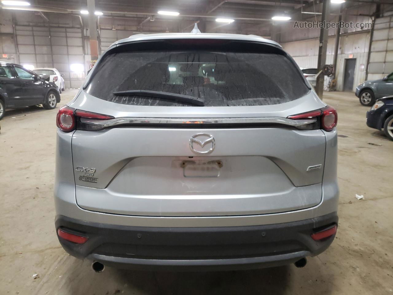 2018 Mazda Cx-9 Touring Silver vin: JM3TCBCY3J0237110