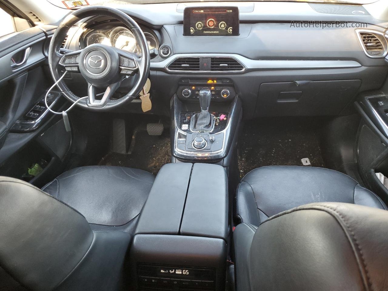 2018 Mazda Cx-9 Touring Gray vin: JM3TCBCY4J0235317