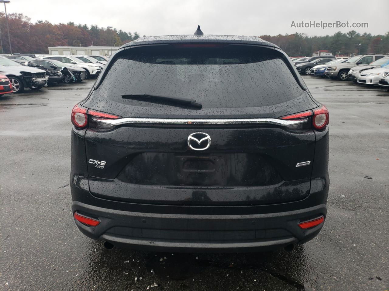 2018 Mazda Cx-9 Touring Black vin: JM3TCBCY5J0206733