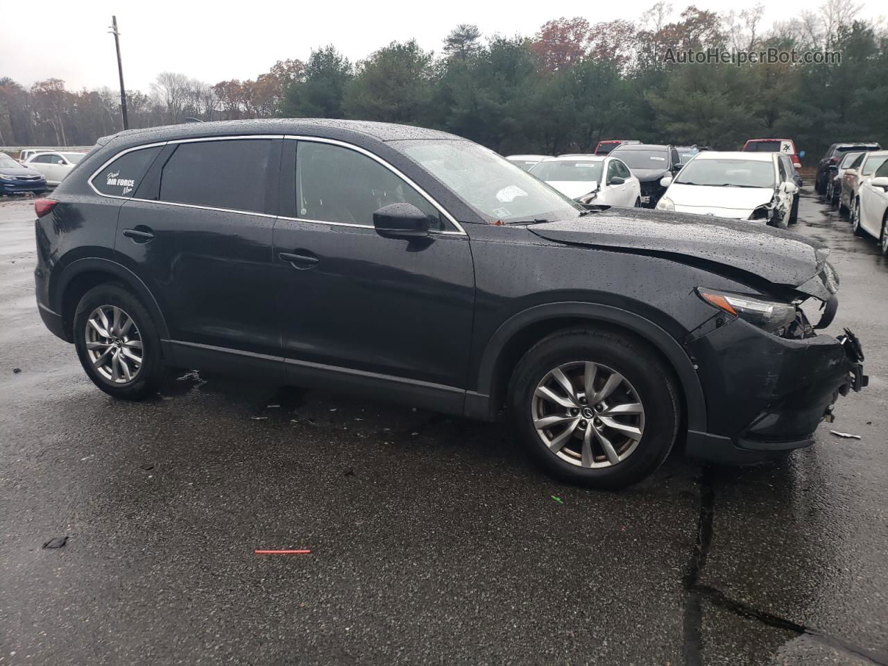 2018 Mazda Cx-9 Touring Black vin: JM3TCBCY5J0206733