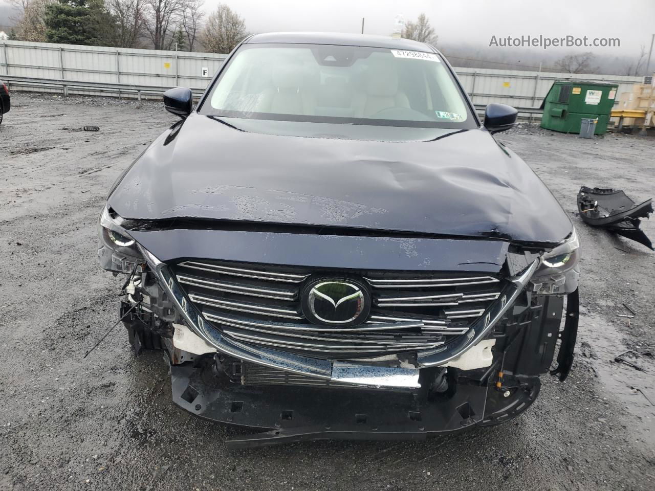 2018 Mazda Cx-9 Touring Blue vin: JM3TCBCY5J0215917