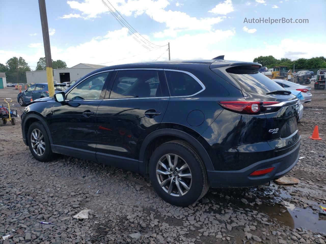 2018 Mazda Cx-9 Touring Black vin: JM3TCBCY5J0216789