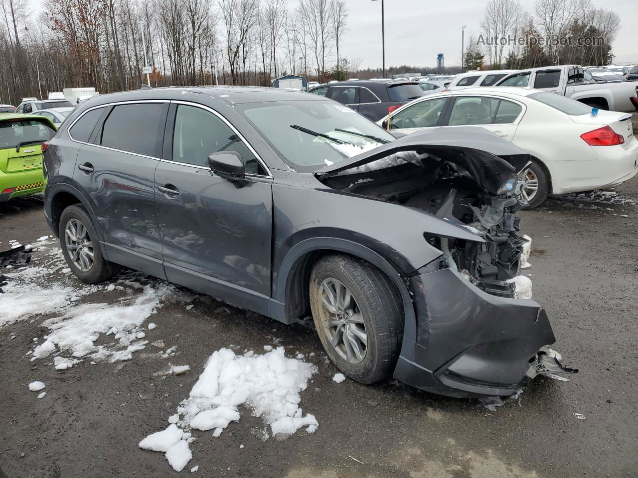 2018 Mazda Cx-9 Touring Серый vin: JM3TCBCY5J0236279