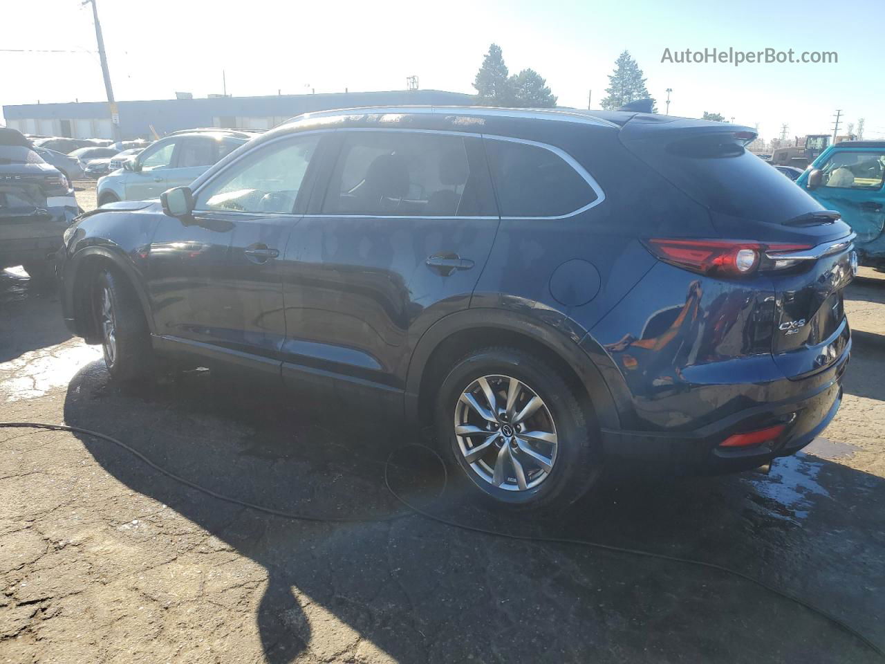 2018 Mazda Cx-9 Touring Blue vin: JM3TCBCY6J0210709