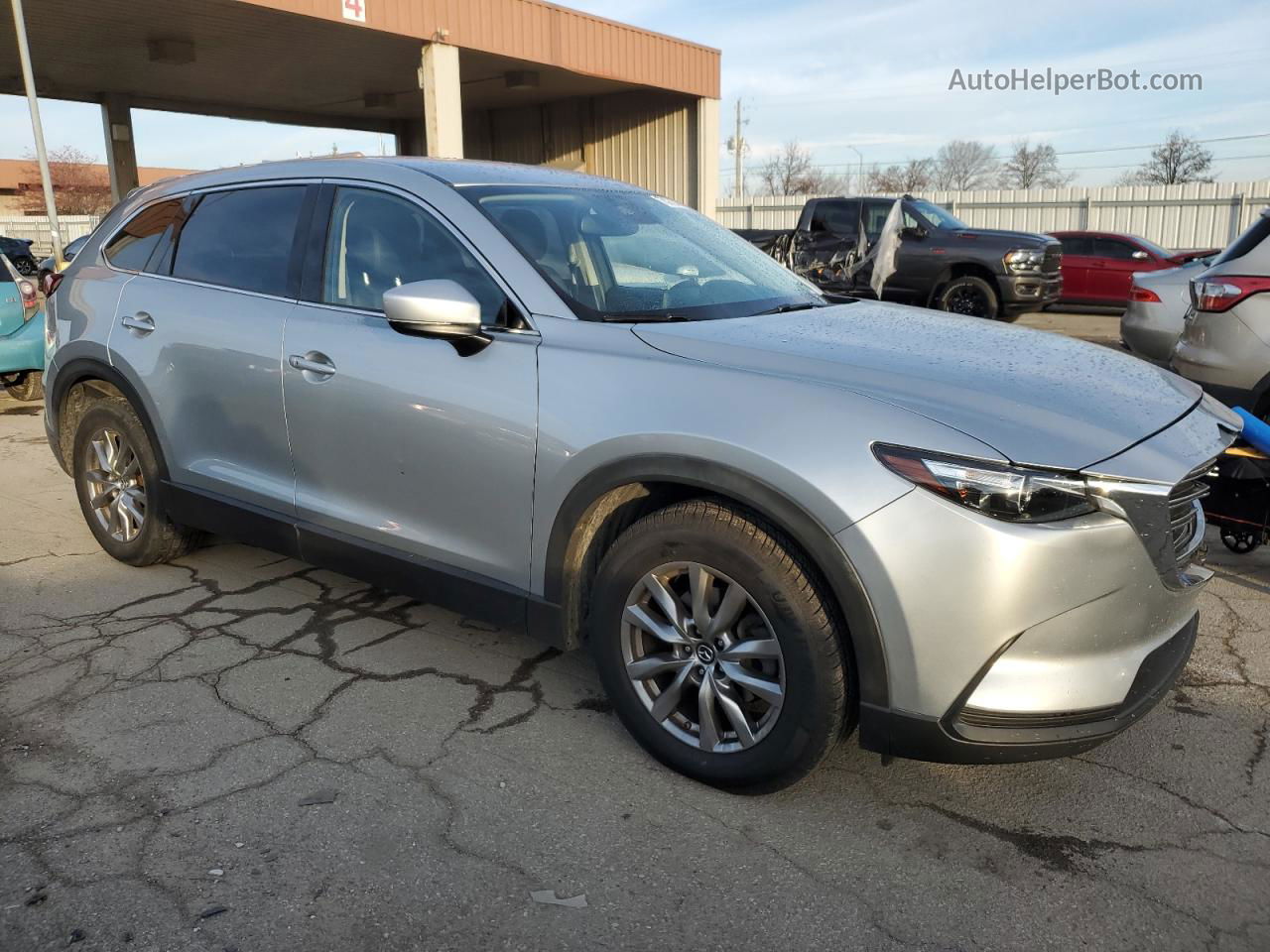 2018 Mazda Cx-9 Touring Silver vin: JM3TCBCY6J0225677