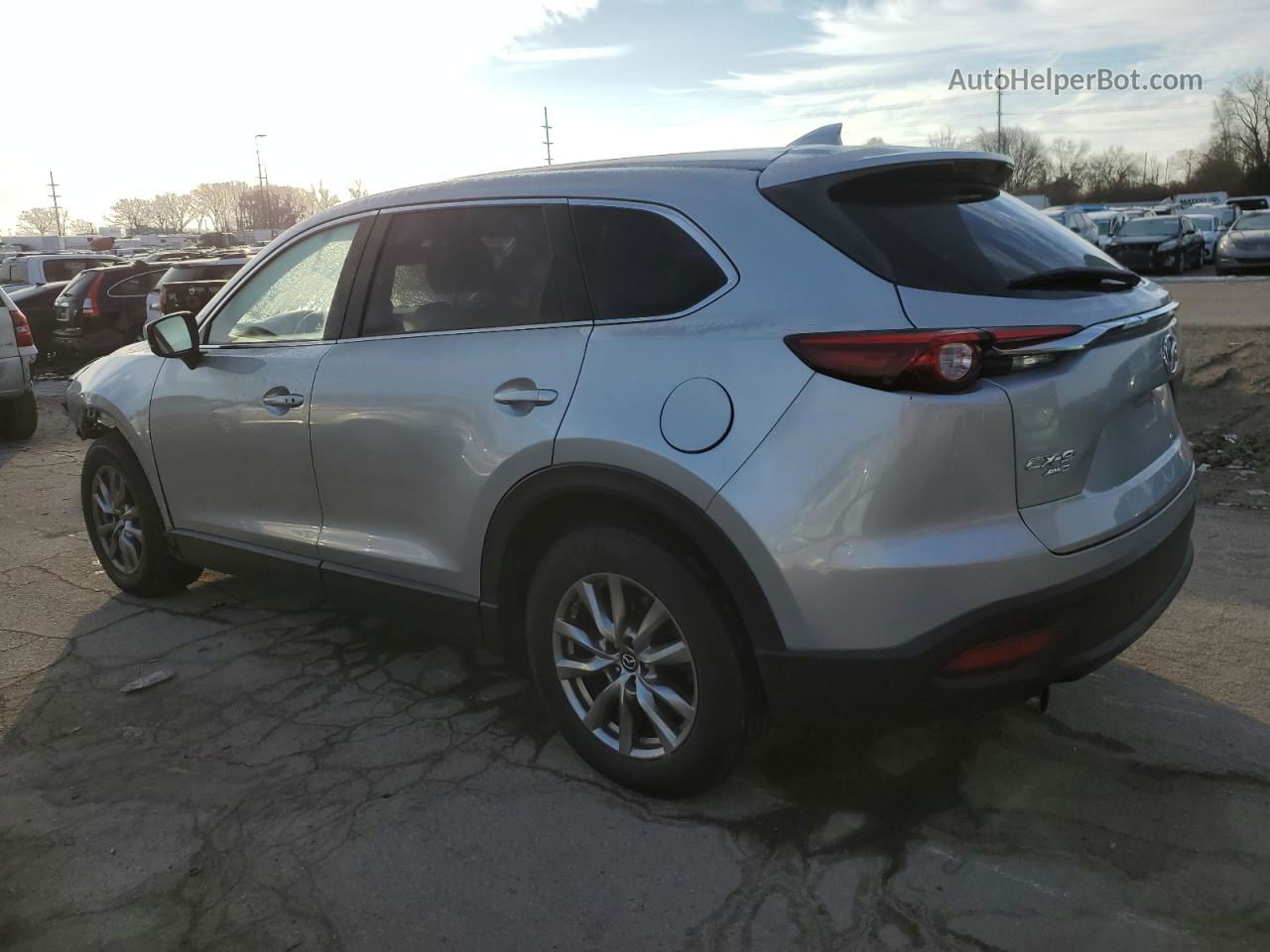 2018 Mazda Cx-9 Touring Серебряный vin: JM3TCBCY6J0225677