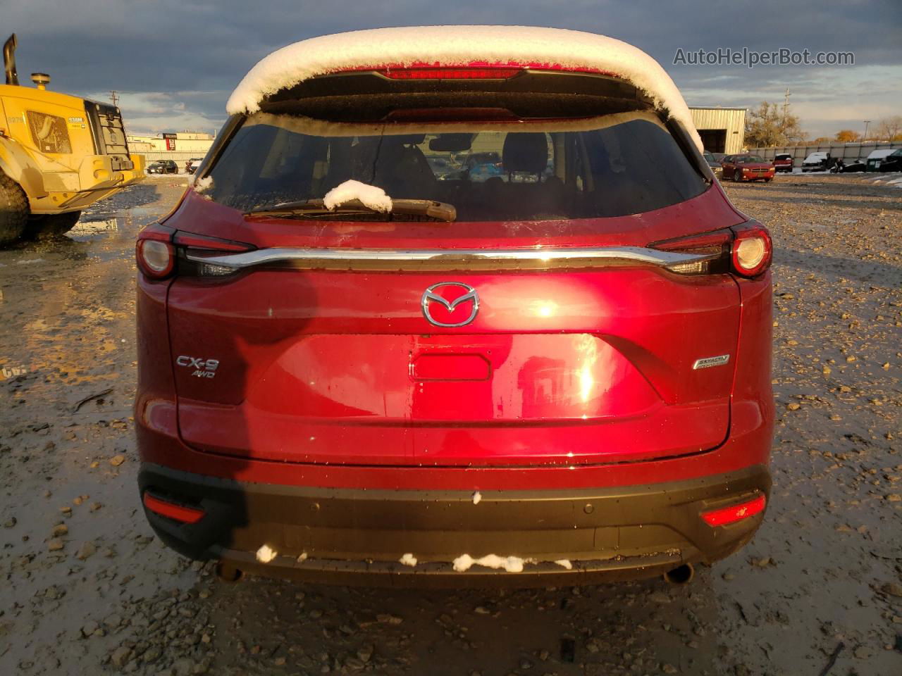 2018 Mazda Cx-9 Touring Red vin: JM3TCBCY7J0213702