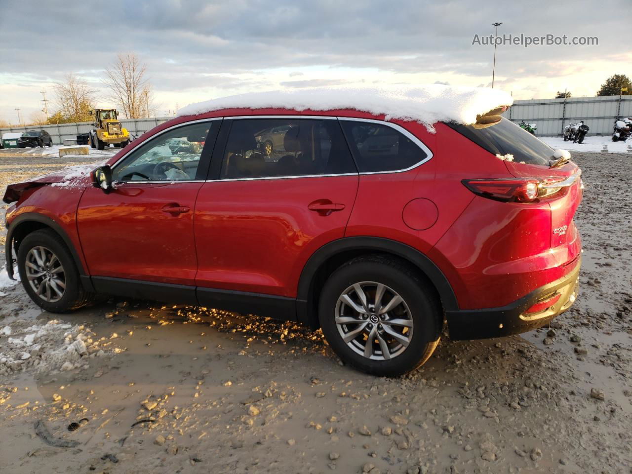 2018 Mazda Cx-9 Touring Red vin: JM3TCBCY7J0213702