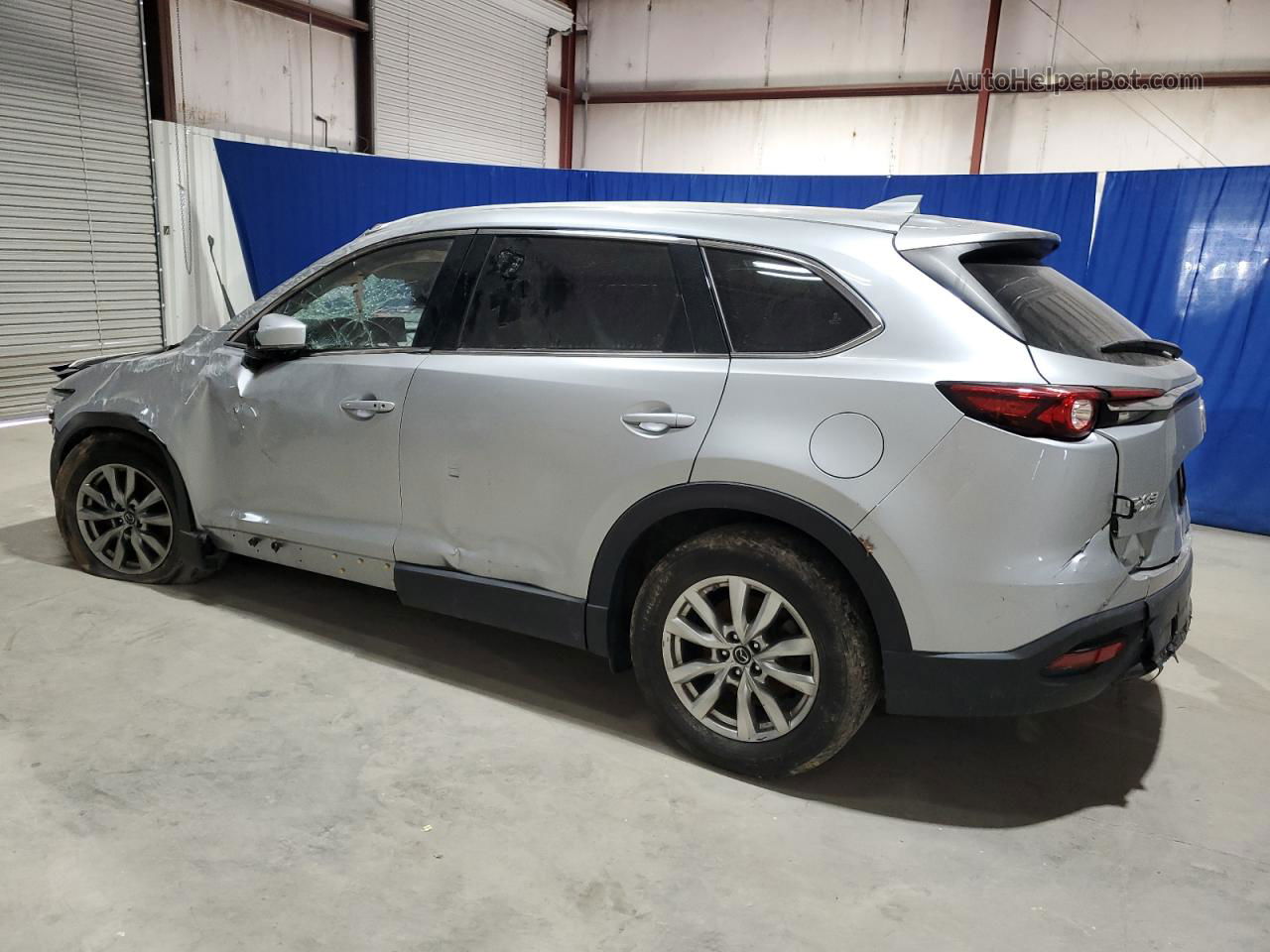 2018 Mazda Cx-9 Touring Silver vin: JM3TCBCY7J0218429