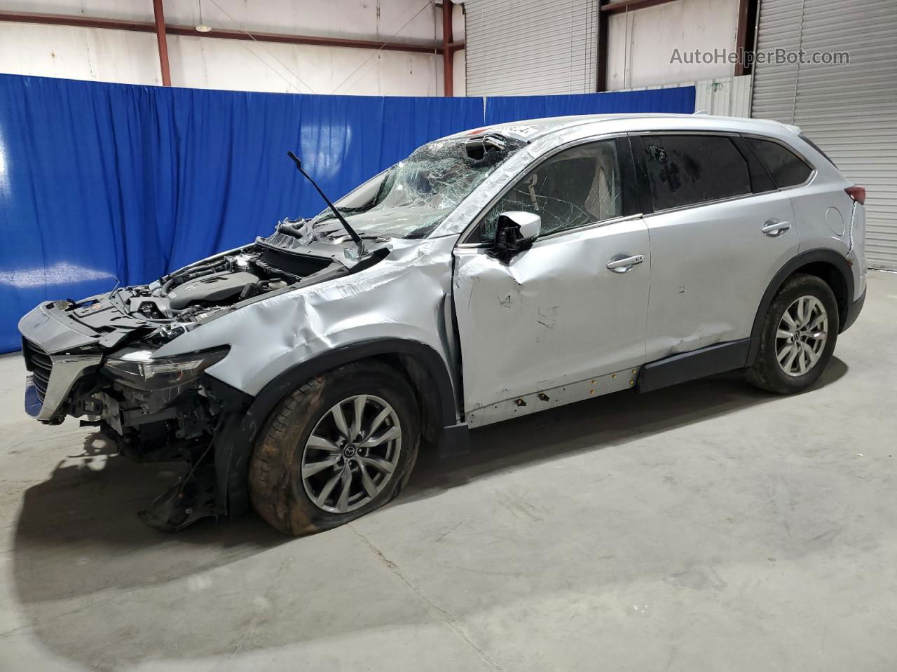 2018 Mazda Cx-9 Touring Silver vin: JM3TCBCY7J0218429