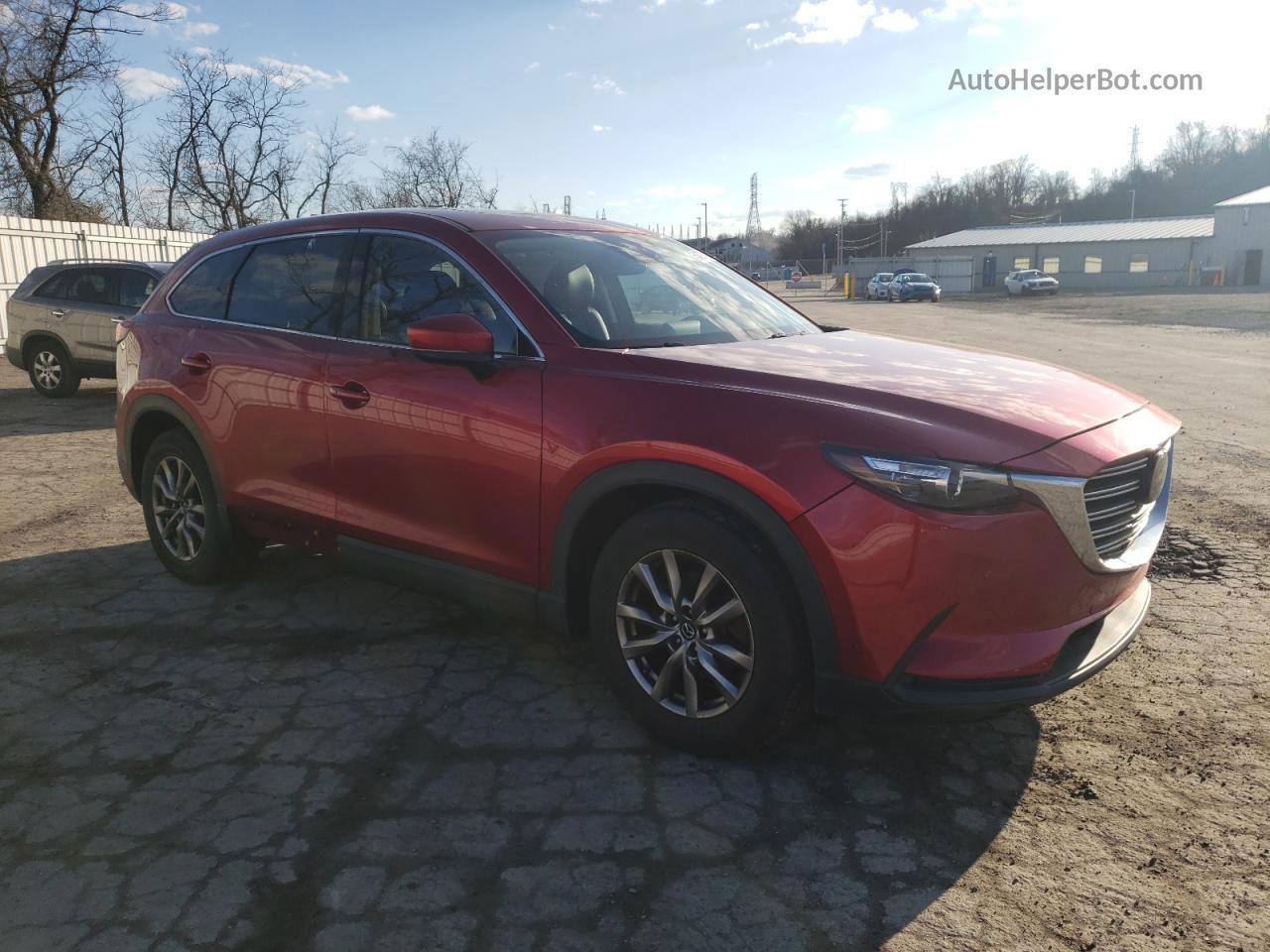 2018 Mazda Cx-9 Touring Красный vin: JM3TCBCY8J0225566