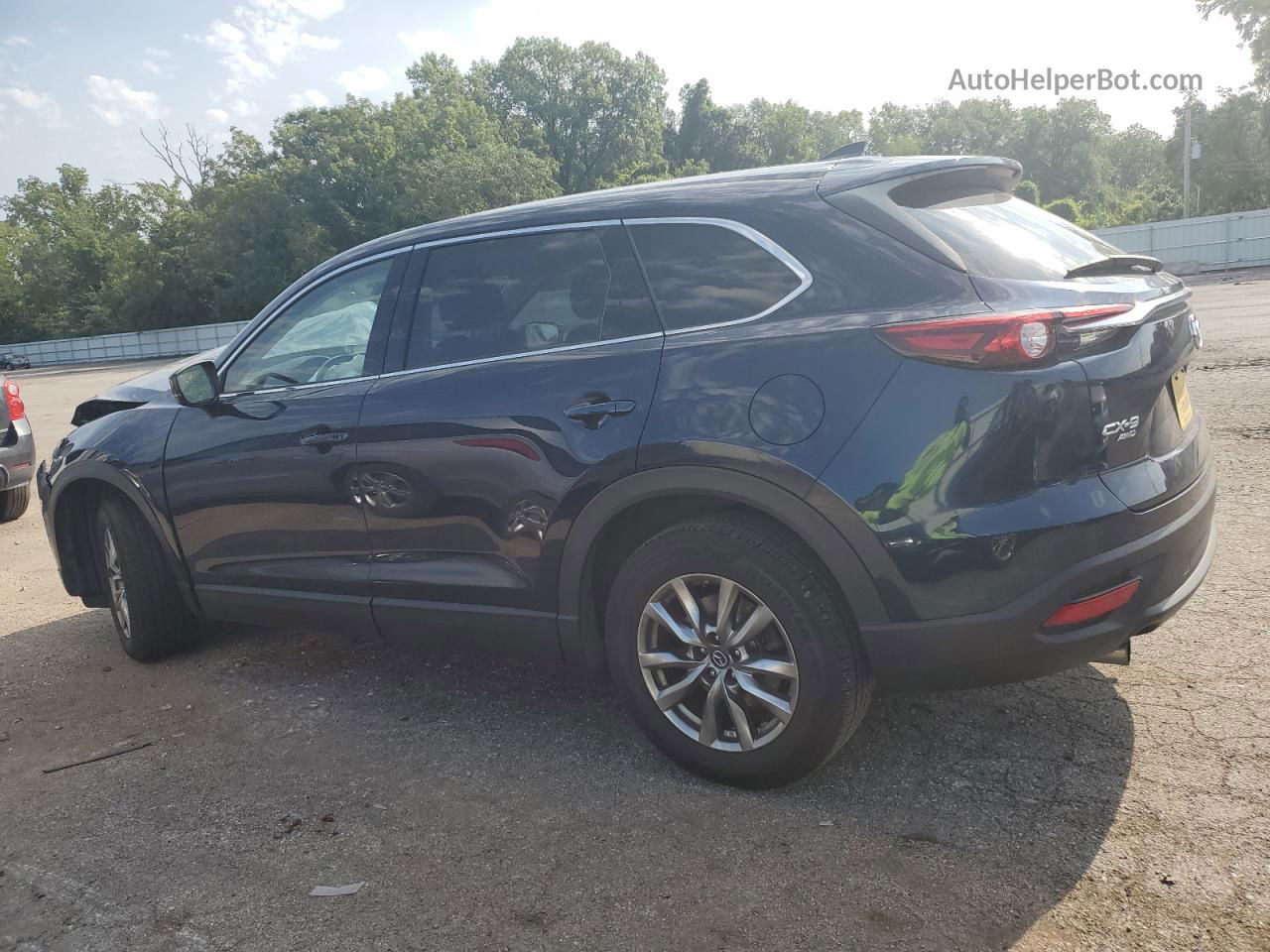 2018 Mazda Cx-9 Touring Blue vin: JM3TCBCY8J0230721