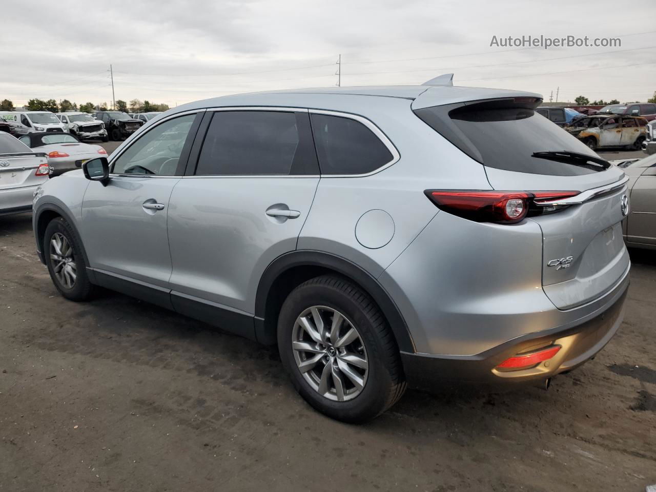 2018 Mazda Cx-9 Touring Silver vin: JM3TCBCY9J0200997