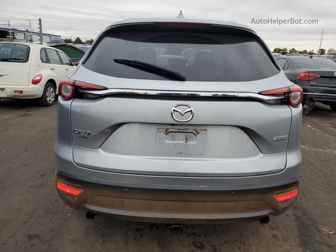 2018 Mazda Cx-9 Touring Silver vin: JM3TCBCY9J0200997