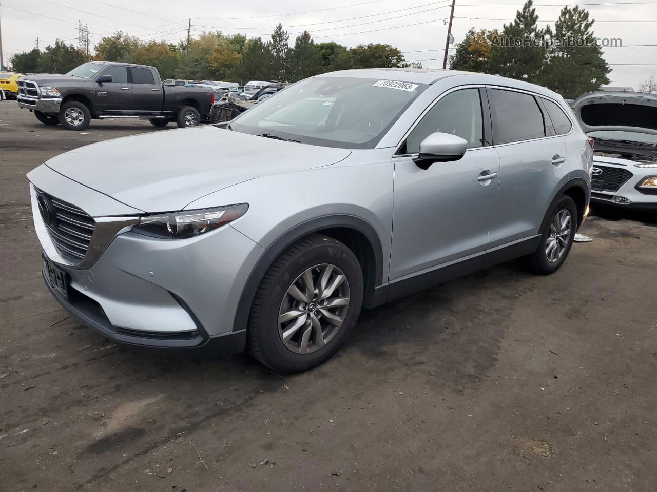 2018 Mazda Cx-9 Touring Silver vin: JM3TCBCY9J0200997