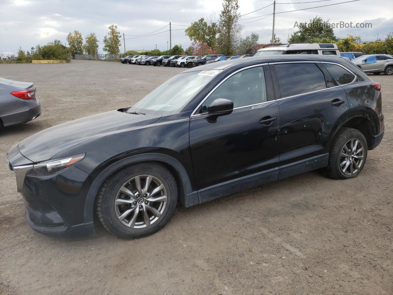 2018 Mazda Cx-9 Touring Black vin: JM3TCBCY9J0207349