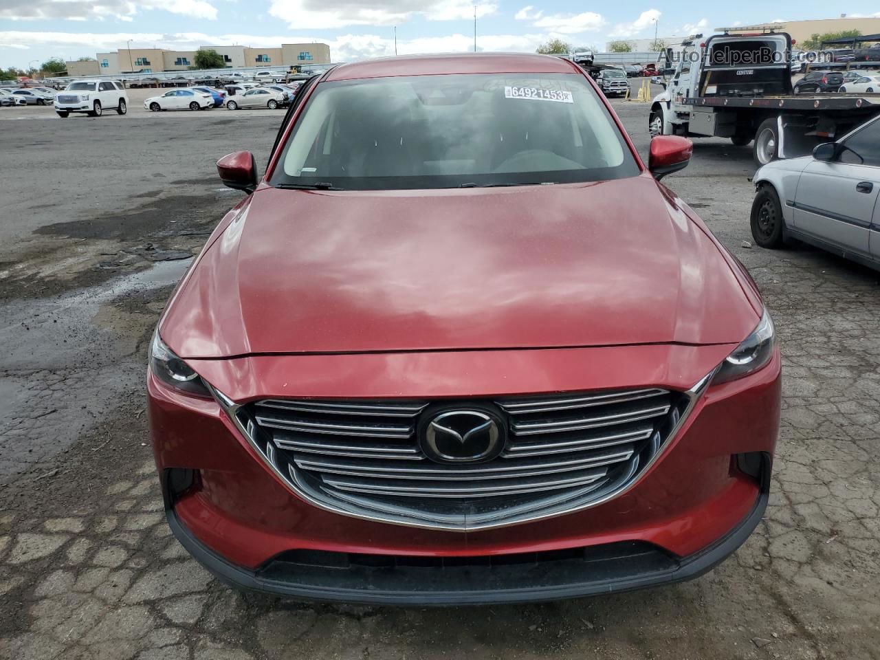 2018 Mazda Cx-9 Touring Red vin: JM3TCBCYXJ0211054