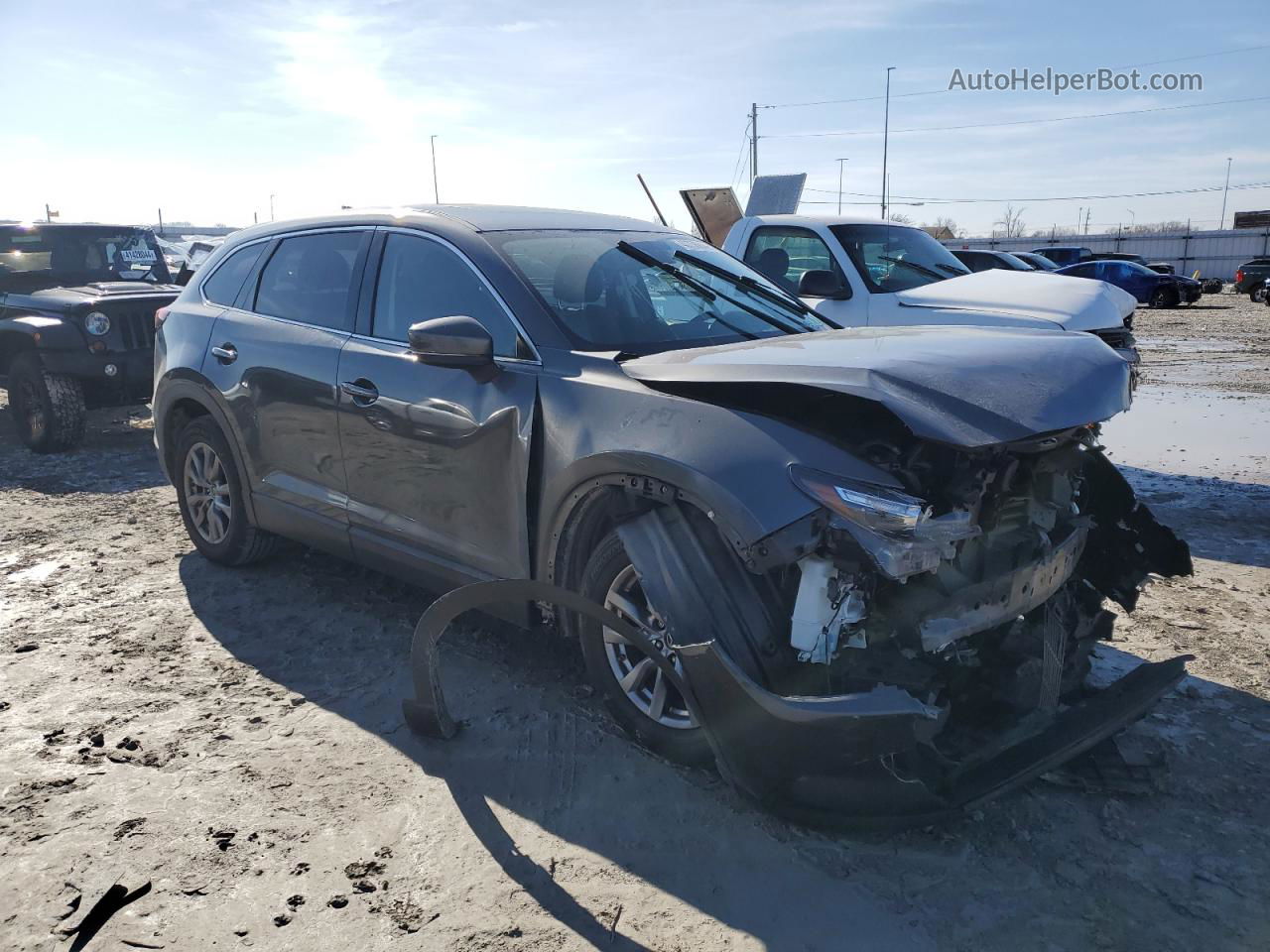 2018 Mazda Cx-9 Touring Charcoal vin: JM3TCBCYXJ0234866