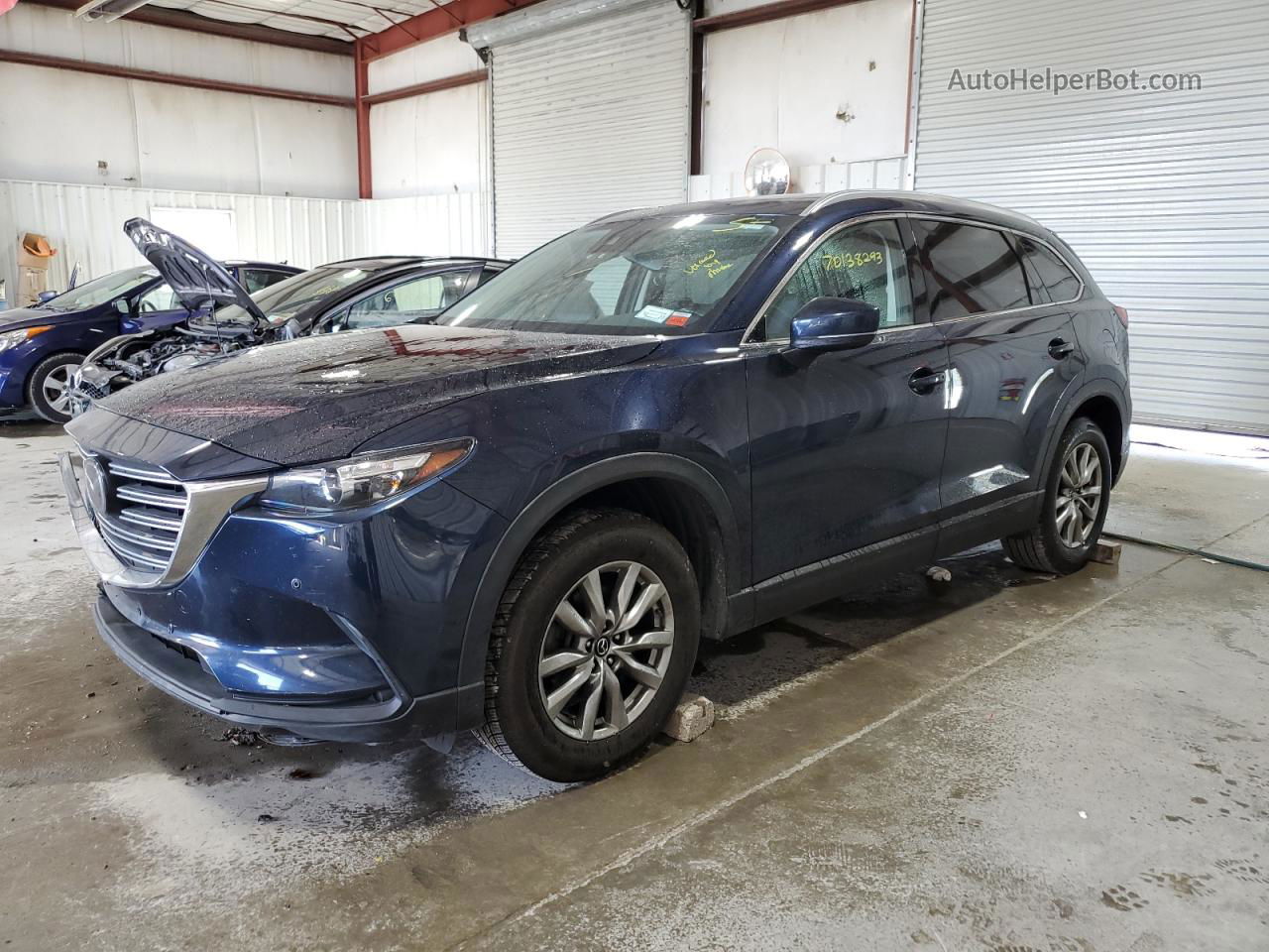 2018 Mazda Cx-9 Touring Blue vin: JM3TCBCYXJ0236147